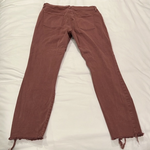 Pacsun Los Angeles Ankle Jegging in Pink Mauve size 28 - Picture 3 of 6